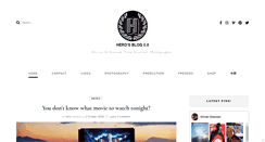 Desktop Screenshot of blog.designhero.tv